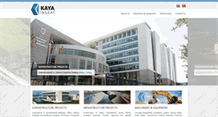Desktop Screenshot of kayainsaat.com.tr